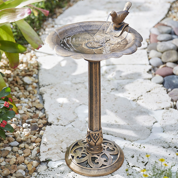 Resin Bird Baths Are Safe-3