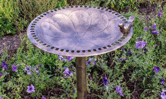 Resin Bird Baths Are Safe