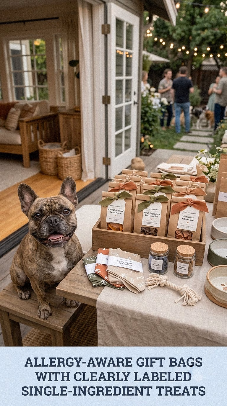 Allergy-Aware Gift Bags With Clearly Labeled Single-Ingredient Treats