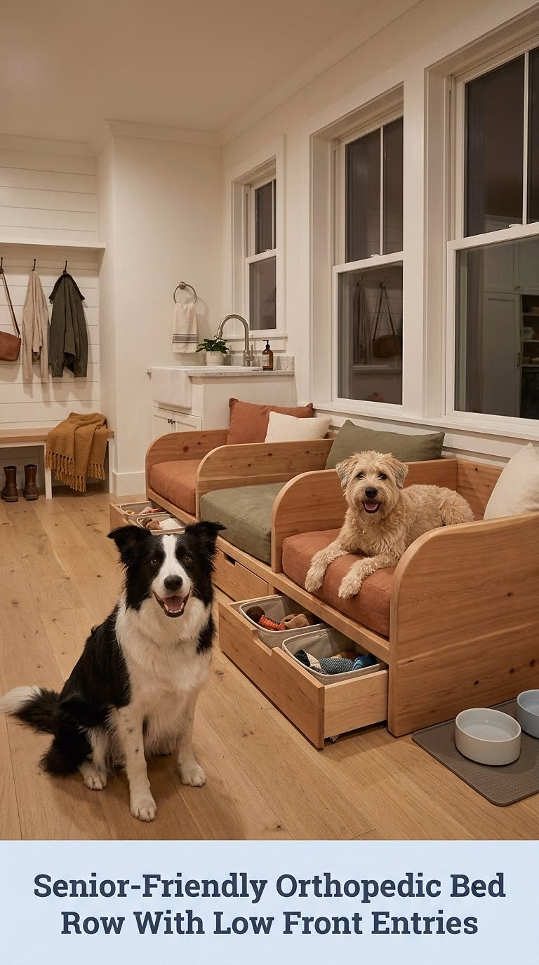 Senior-Friendly Orthopedic Bed Row With Low Front Entries