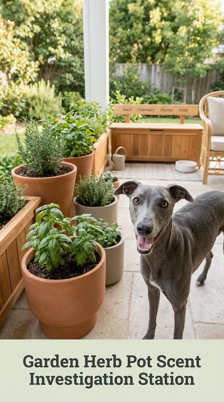 Garden Herb Pot Scent Investigation Station