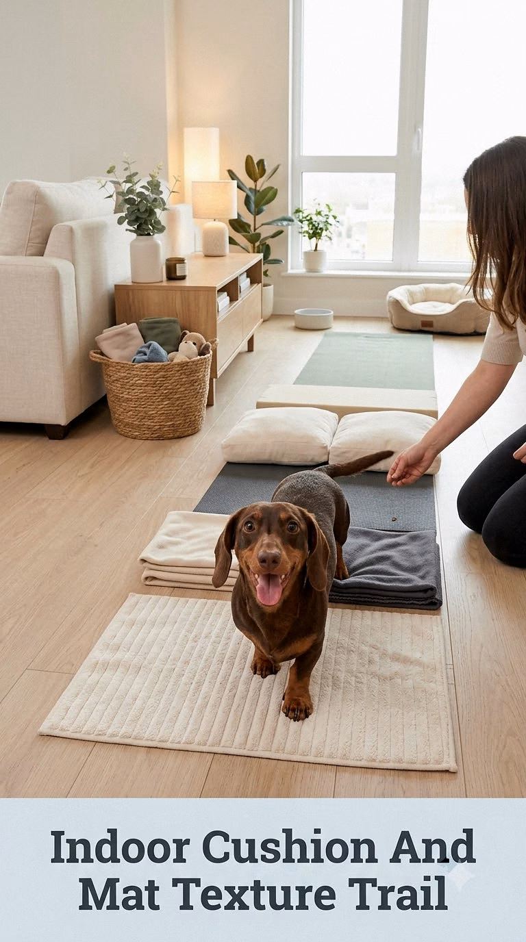 Indoor Cushion And Mat Texture Trail