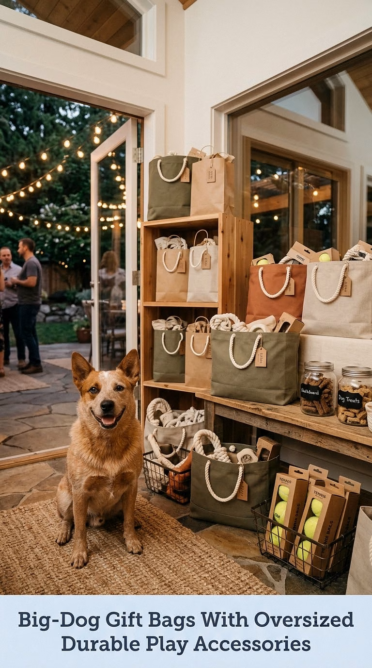 Big-Dog Gift Bags With Oversized Durable Play Accessories