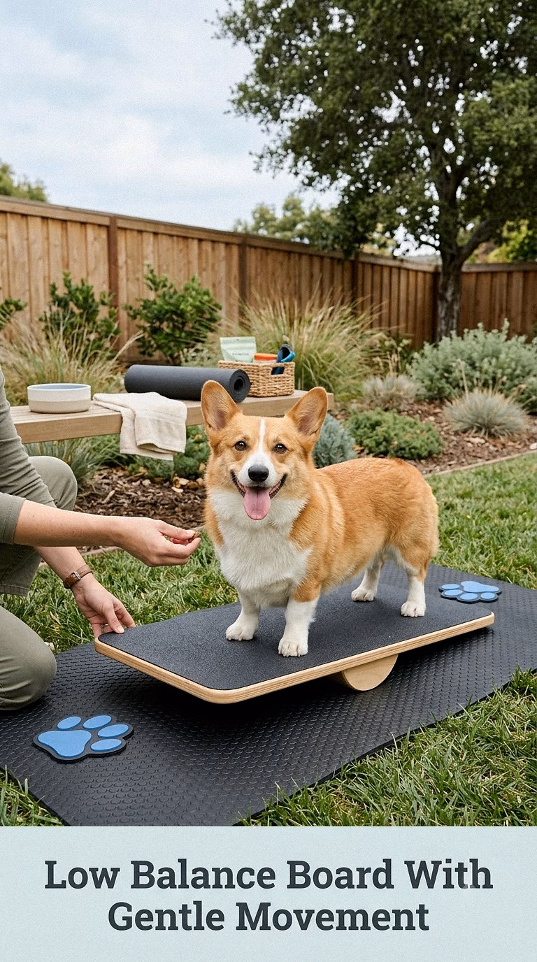 Low Balance Board With Gentle Movement