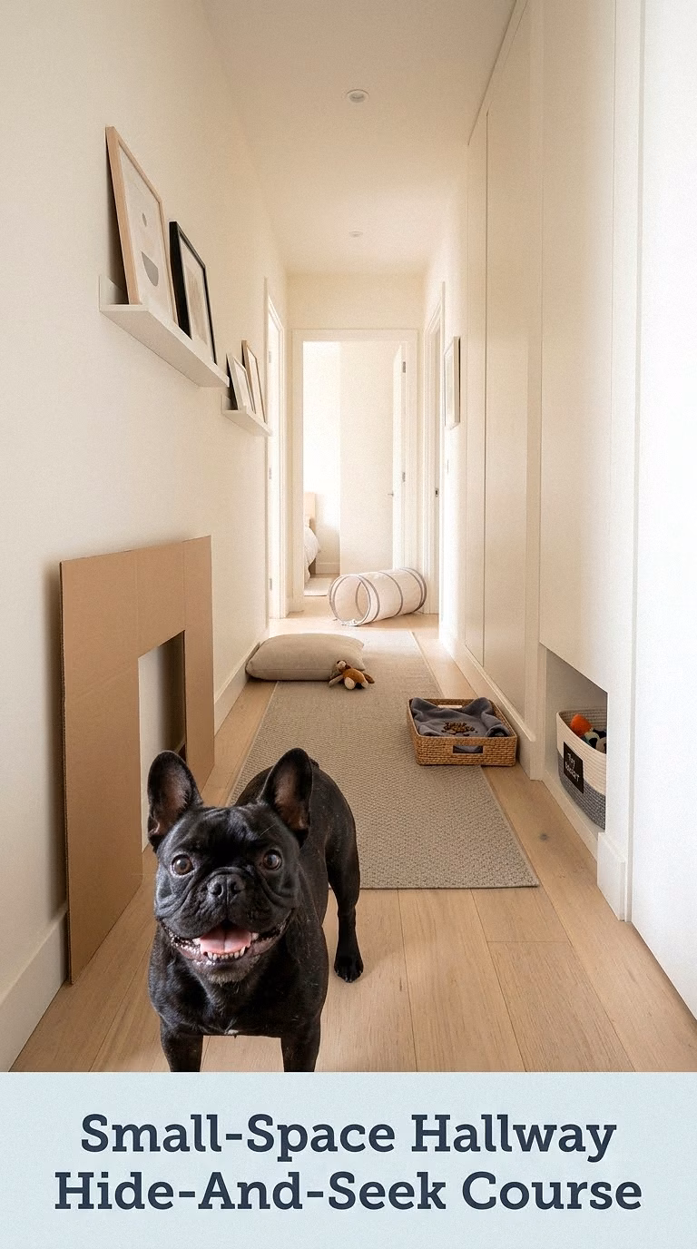 Small-Space Hallway Hide-And-Seek Course