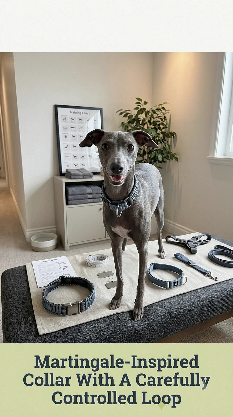 Martingale-Inspired Collar With A Carefully Controlled Loop