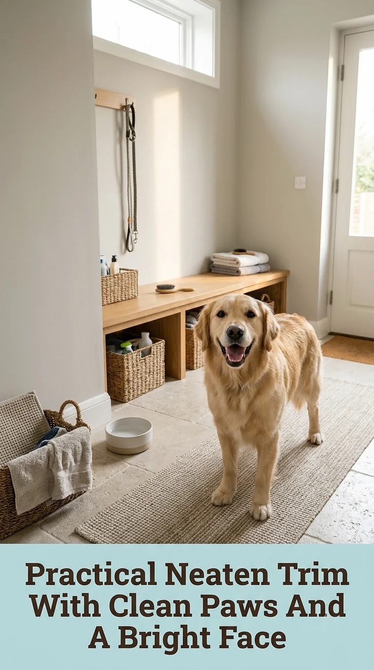Practical Neaten Trim With Clean Paws And A Bright Face