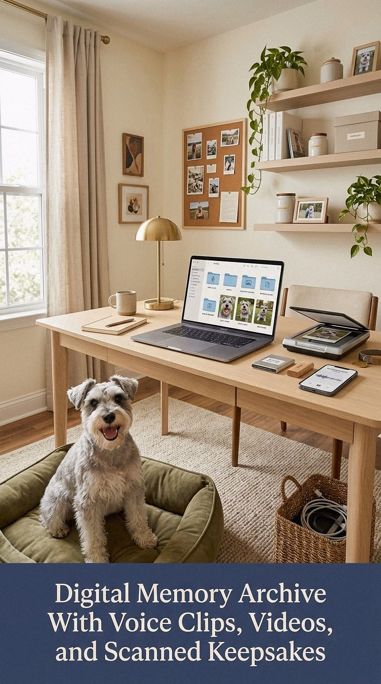 18. Digital Memory Archive With Voice Clips, Videos, and Scanned Keepsakes