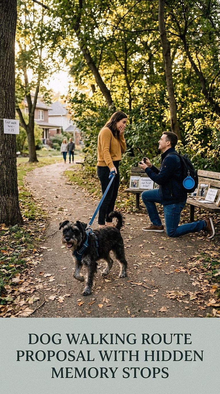 Dog Walking Route Proposal With Hidden Memory Stops