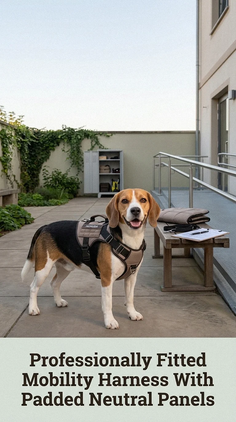 Professionally Fitted Mobility Harness With Padded Neutral Panels