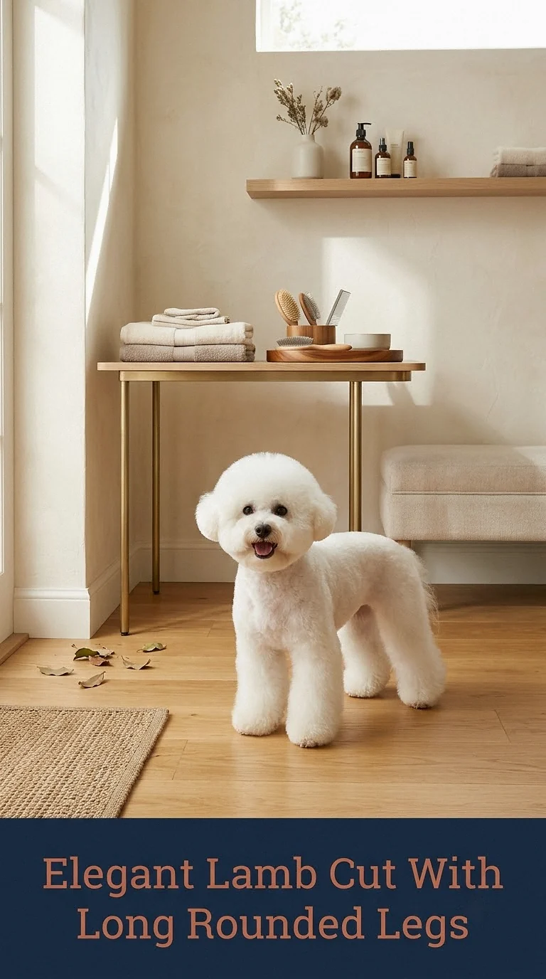 Elegant Lamb Cut With Long Rounded Legs
