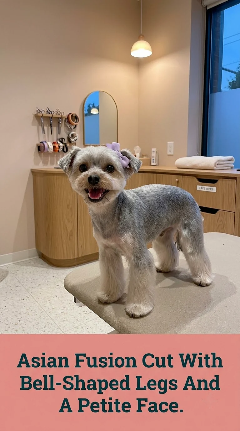 Asian Fusion Cut With Bell-Shaped Legs And A Petite Face