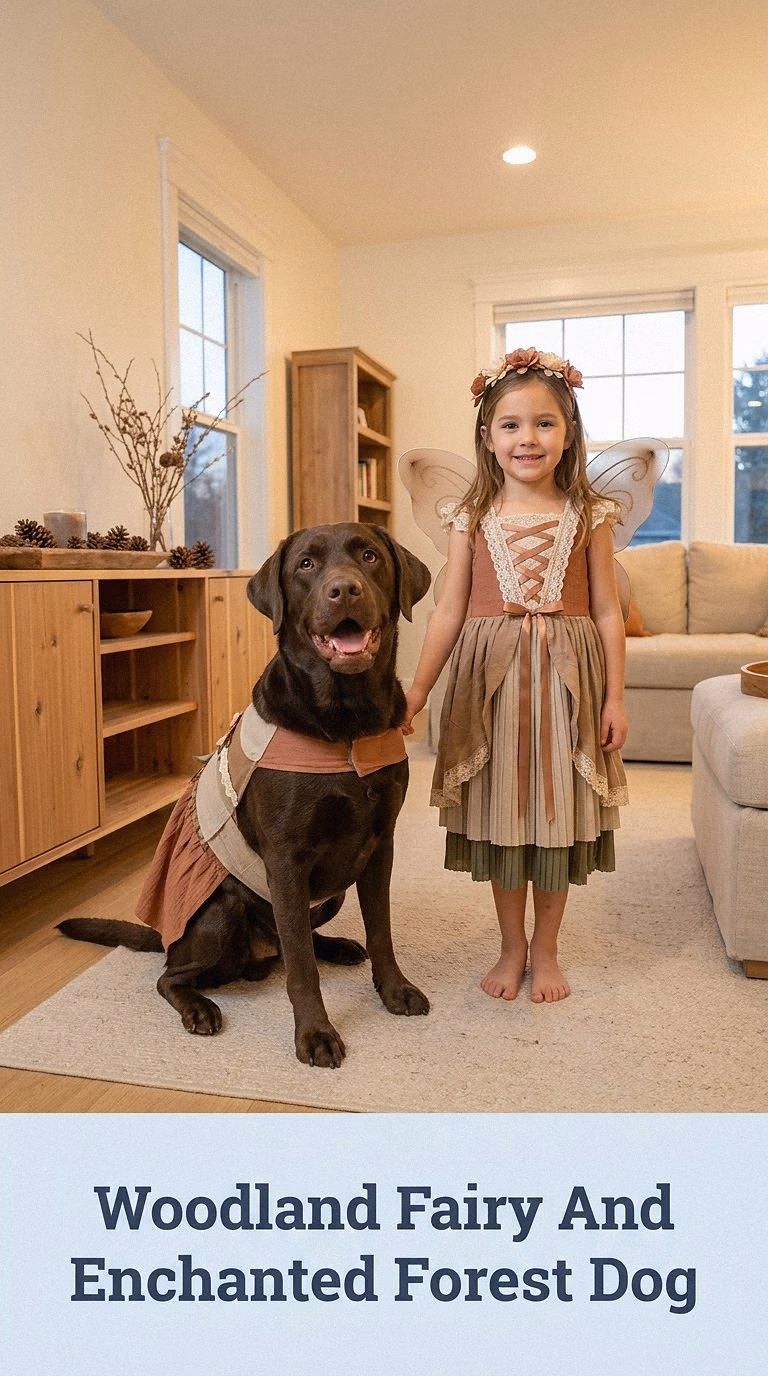 Woodland Fairy And Enchanted Forest Dog