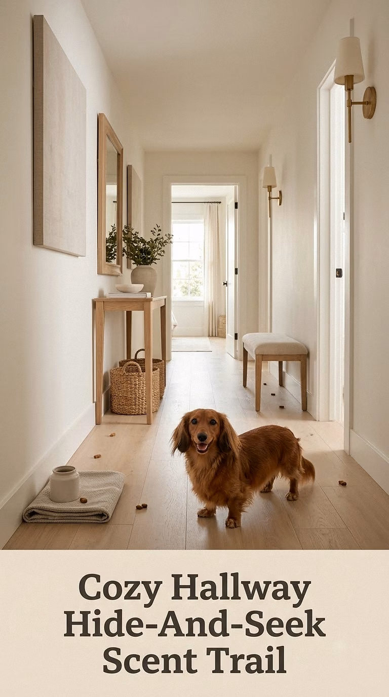 Cozy Hallway Hide-And-Seek Scent Trail