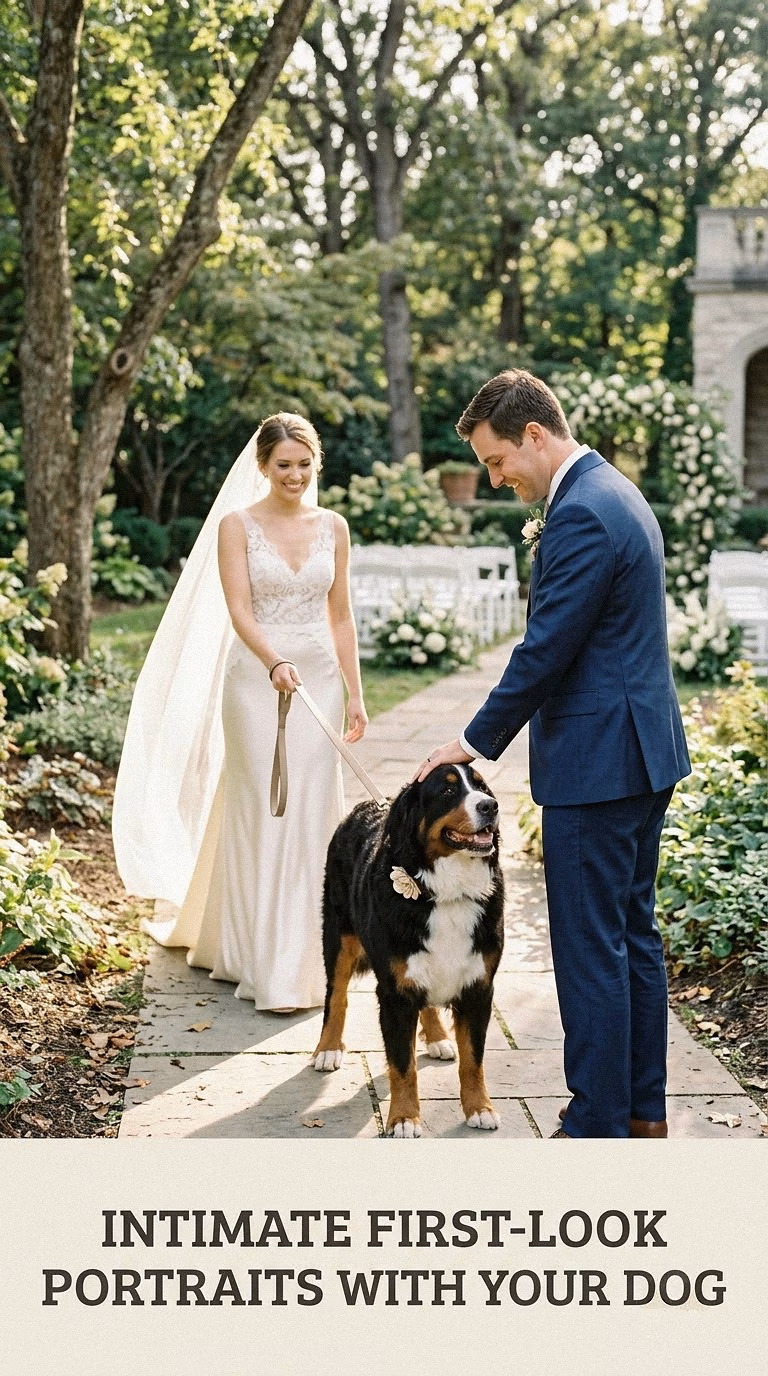 Intimate First-Look Portraits With Your Dog