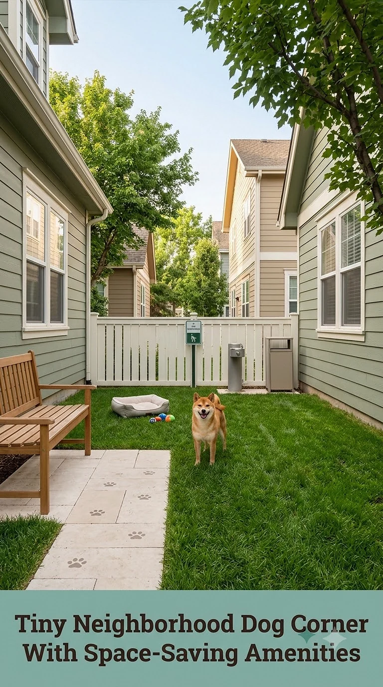 Tiny Neighborhood Dog Corner With Space-Saving Amenities