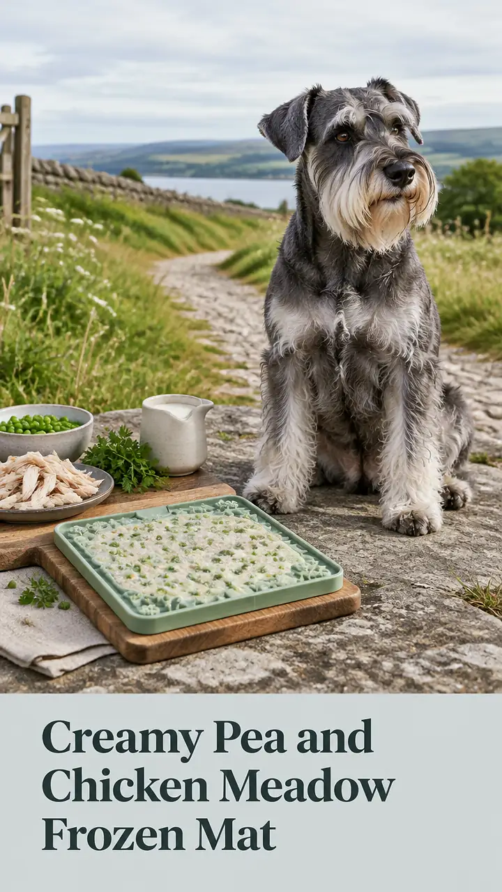 Creamy Pea and Chicken Meadow Frozen Mat