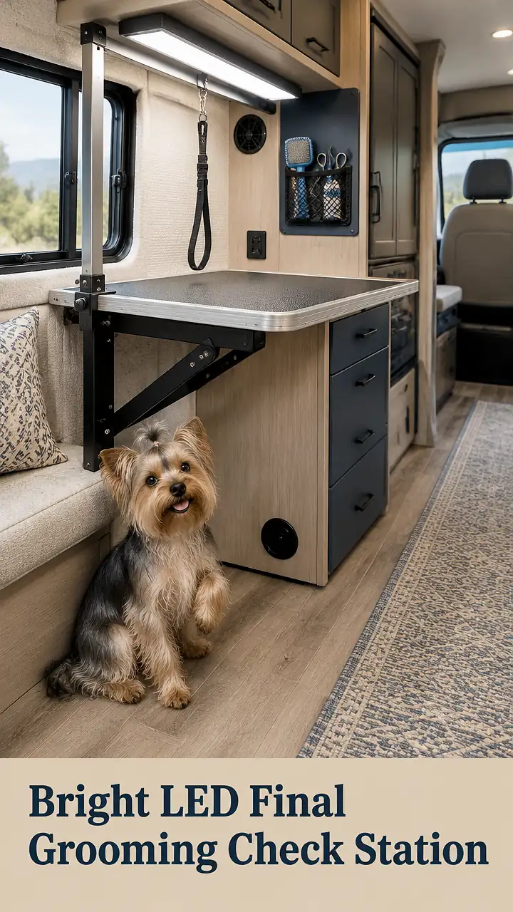 Bright LED Final Grooming Check Station