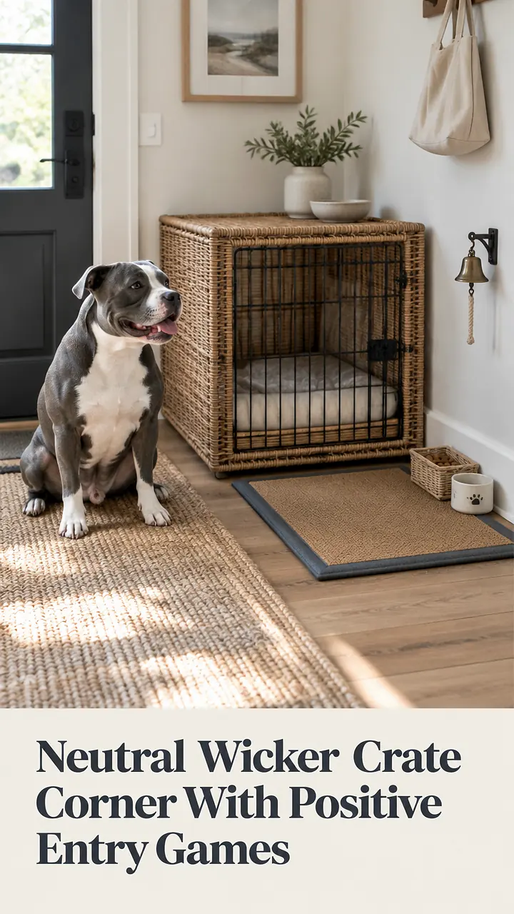 Neutral Wicker Crate Corner With Positive Entry Games