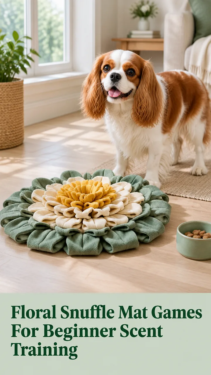 Floral Snuffle Mat Games For Beginner Scent Training