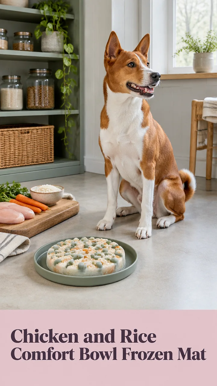 Chicken and Rice Comfort Bowl Frozen Mat