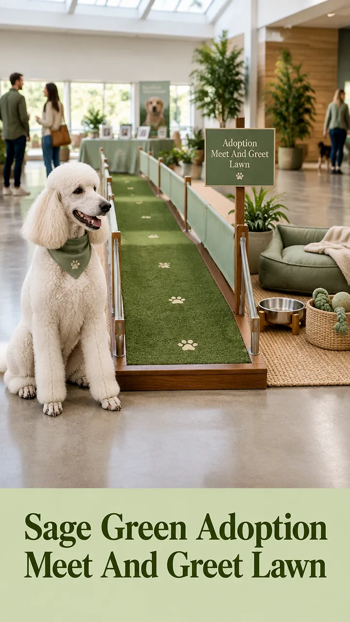 Sage Green Adoption Meet And Greet Lawn