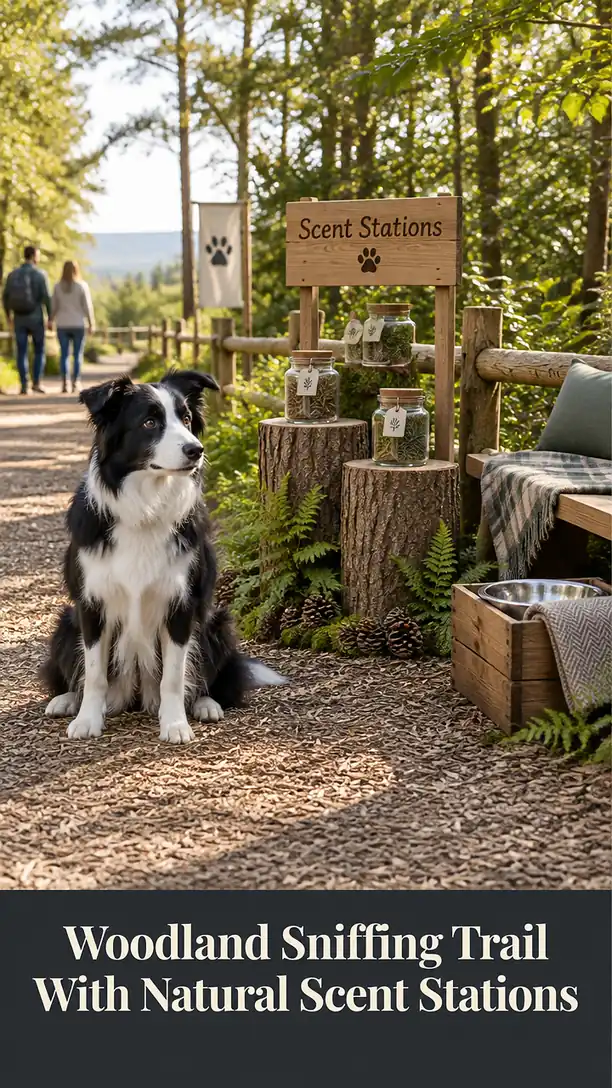 Woodland Sniffing Trail With Natural Scent Stations